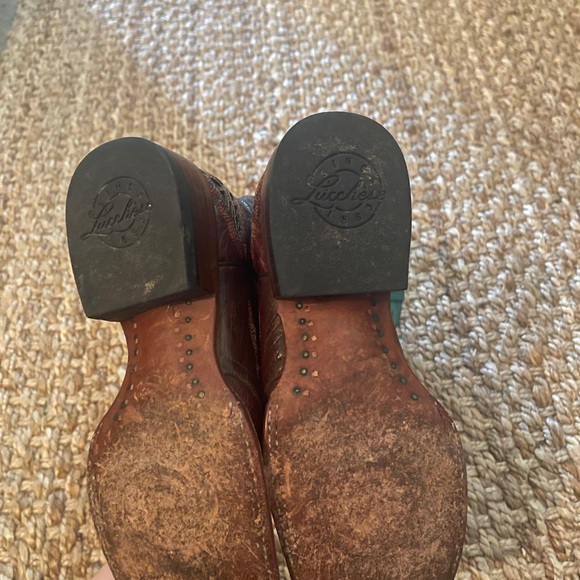 Lucchese boots https://www.lucchese.com/products/amberlyn-sienna-navy - Picture 4 of 4